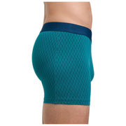 Falke Daily Comfort Lot de 2 boxers imprimés - Bleu sarcelle