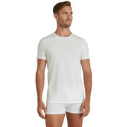 Falke Daily Natural Crew Neck T-Shirt - White