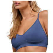 Falke Daily Seamless Bustier Bralette - Capitaine Bleu