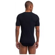 Falke Daily Seamless T-Shirt à Col Rond - Noir