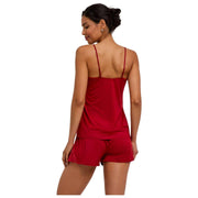 Falke Delicate Touch Chemise Top - Vintimille Rouge