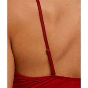 Falke Delicate Touch Chemise Top - Vintimille Rouge