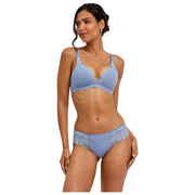 Soutien-gorge Falke Delicate Touch High Apex - Bleu Acier