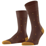 Falke Dot Socks - Cinnamon Brown