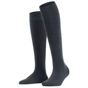 Falke Fine Softness 50 Denier Knee High Socks - Graphite Grey