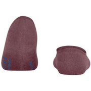 Falke Keep Warm Invisible Socks - Roan Rouge Burgundy