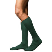 Falke No 13 Finest Piuma Cotton Knee High Socks - Hunter Green