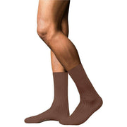 Falke No 13 Finest Piuma Cotton Socks - Brandy Brown