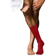 Falke No 9 Pure Fil d´Écosse Socks - Cardinal Red