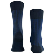 Falke Oxford Stripe Socks - Space Blue