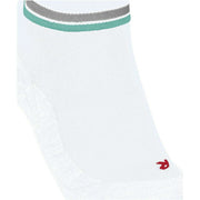 Falke RU4 Endurance Reflect Running Short Socks - White/Blue