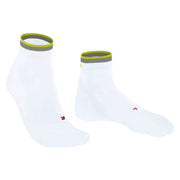 Falke RU4 Endurance Reflect Running Short Socks - White/Green