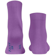 Falke Run Rib Short Socks - Pink Iris