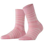 Falke Sensitive Sunset Stripe Socks - Rose Red