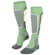 Falke SK2 Intermediate Wool Knee High Socks - Quiet Green