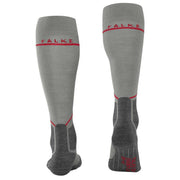 Falke SK4 Advanced Compression Light Skiing Knee-High Socks - Light Grey