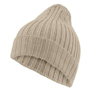 Falke Sporty Ribbed Beanie - Beige Mel