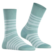 Falke Sunset Stripe Socks - Light Jade Green