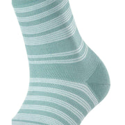 Falke Sunset Stripe Socks - Light Jade Green