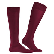 Falke Tiago Knee High Socks - Burgundy