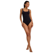 Falke Timeless Cotton Tank Brief Bodysuit - Black