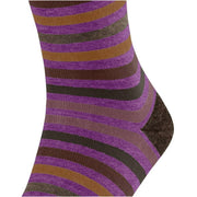 Falke Tinted Stripe Socks - Passion Lilac