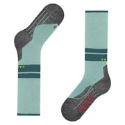 Falke TK Compression W1 Energy Trekking Knee-High Socks - Mint Blue