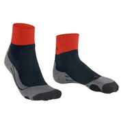 Falke TK2 Explore Trekking Short Socks - Space Blue/Orange