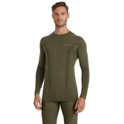 Falke Wool Tech Long Sleeve Shirt - Olive Green