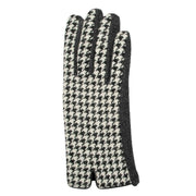 dents-touchscreen-dogtooth-design-gloves---black-34477548