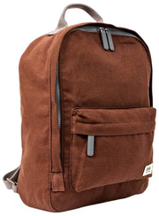 Roka Hampton Small Cotton Canvas Backpack - Lindt Brown