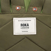 roka-canfield-b-medium-recycled-nylon-backpack---military-tonal-green-34459879