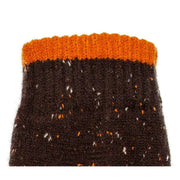 dents-argyle-marl-yarn-knitted-gloves---chocolate-brownpumpkin-orange-34477617