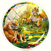Bassin et Brown Tiger Couffe Links - Orange / Green
