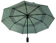 Parapluie Roka Waterloo en nylon recyclé - Vert artichaut