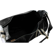 Fred Perry Classic Barrel Bag - Black/Ecru Cream