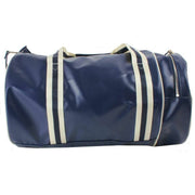 Fred Perry Classic Barrel Bag - Navy/Ecru Cream