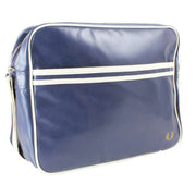 Fred Perry Classic Shoulder Bag - Navy/Ecru Cream