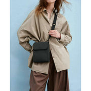 Gaston Luga Splash ID Crossbody Bag - Black