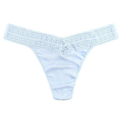 Hanky Panky Dream Original Rise Thong - Serenity Blue