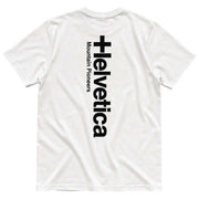 Helvetica Mountain Pioneers Faro 2 T-Shirt - White