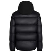 Helvetica Mountain Pioneers Queyras Hodded Down Jacket - Black