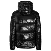 Helvetica Mountain Pioneers Viber Hooded Down Jacket - Black