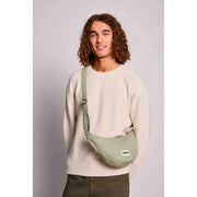 Hindbag Andrea Half Moon Bag - Clay Green