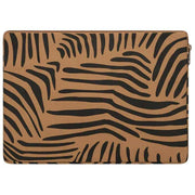 Housse pour ordinateur portable Hindbag Ava Medium 15 pouces - Marron zèbre cannelle