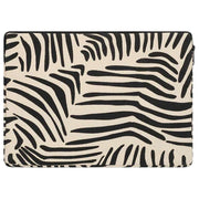 Hindbag Ava Small 13inch Laptop Case - Ecru Zebra