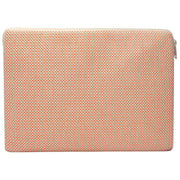 Hindbag Ava Small Weave Housse pour ordinateur portable 13 pouces - Rose corail