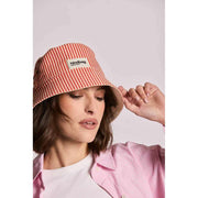 Chapeau Bob Hindbag - Rayures Rouges