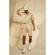 Hindbag Bob Terry Bucket Hat - Almond Green