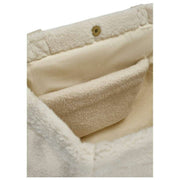 Hindbag Claude Teddy Tote Bag - Arctic White
